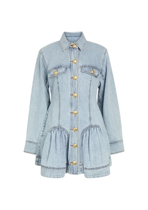 Aje Noa denim mini dress - Blue