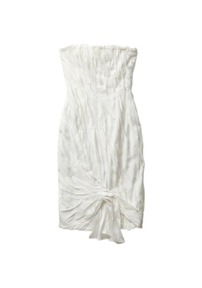 Versace knot dress - White