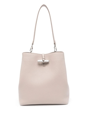 Longchamp medium Le Roseau shoulder bag - Neutrals