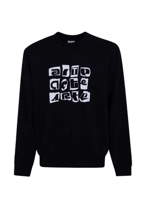 Arte Antwerp graphic-print sweater - Black