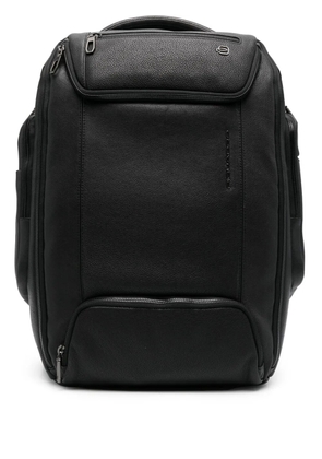 PIQUADRO personalizable 15,6' laptop backpack - Black