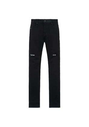RTA Bryant cross-print jeans - Black