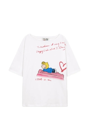 Marge Sherwood Peanuts Single Girls Club T-shirt - White