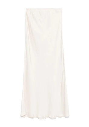Akep satin maxi skirt - Neutrals