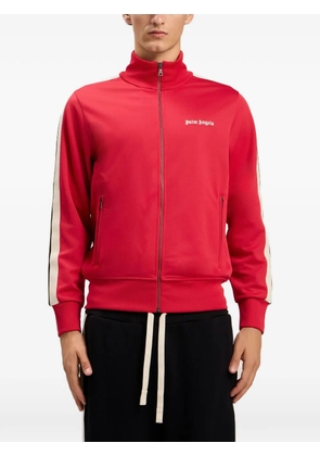 Palm Angels logo-stripe track jacket - Red