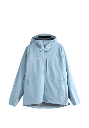 Mammut hooded raglan-sleeve jacket - Blue