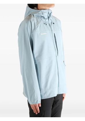 Mammut hooded raglan-sleeve jacket - Blue