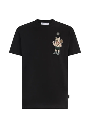 Philipp Plein patch round neck T-shirt - Black