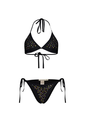 PARAMIDONNA Livia multicrystal swimsuit - Black