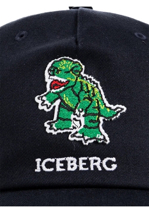 Iceberg embroidered baseball cap - Blue