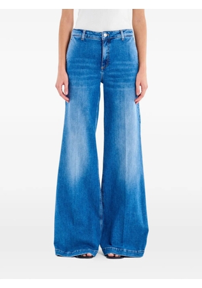 VICOLO Elena wide-leg denim jeans - Blue