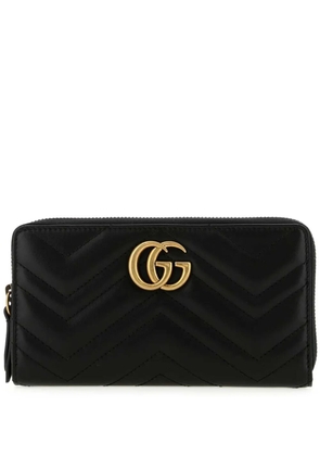 Gucci GG Marmont leather wallet - Black