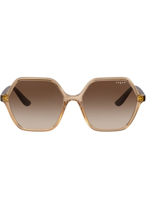Vogue Eyewear oversized frame sunglasses - Brown