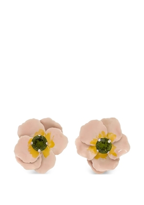 Simone Rocha flower-shaped earrings - Silver