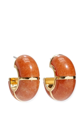 Lizzie Fortunato Zellige hoop earrings - Gold