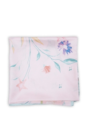 Forte Forte floral-print scarf - Pink