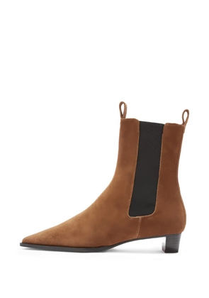 Aeyde Kiki suede boots - Brown