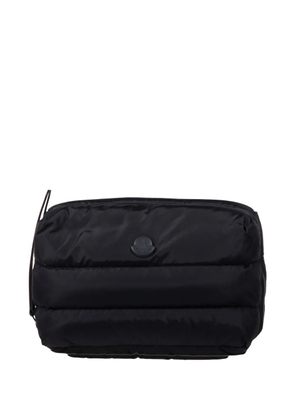 Moncler Caradoc quilted wash bag - Black