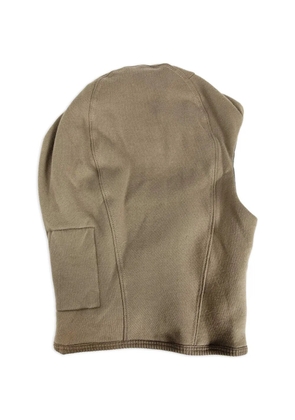 BRYAN JIMENÈZ Terry lightweight balaclava - Neutrals
