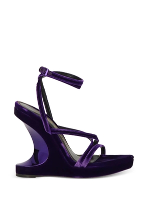 TOM FORD wraparound strap sandals - Purple