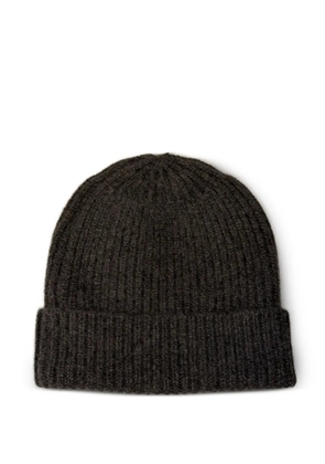 Emiliano Rinaldi ribbed beanie hat - Grey