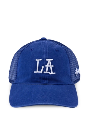 Stüssy LA chapter trucker cap - Blue