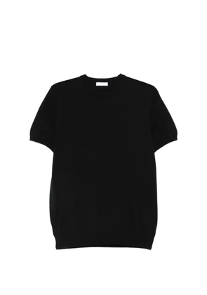 DIKTAT fine-knit T-shirt - Black