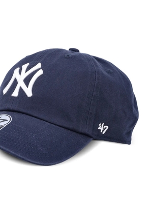47 HAT Clean Up NY Yankees embroidered baseball cap - Blue