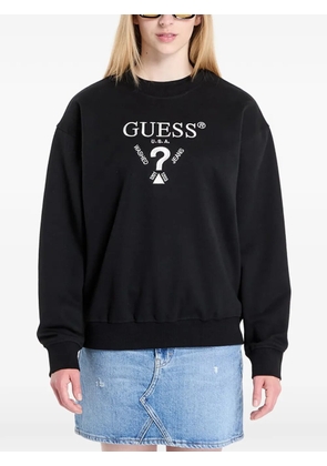 GUESS USA embroidered sweatshirt - Black