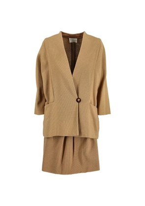 Agnona Vintage two-piece cotton suit - Neutrals
