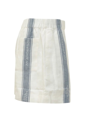 JW Anderson striped shorts - Neutrals