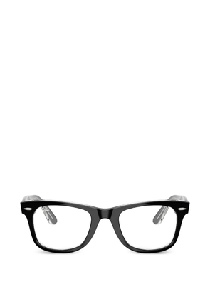 Ray-Ban Wayfarer square-frame glasses - Black