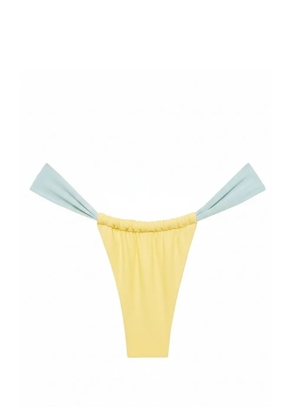 MONTCE x Elsa Hosk Sandra adjustable bikini bottoms - Yellow