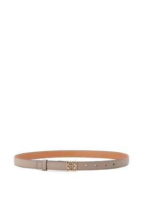 LOEWE anagram buckle belt - Neutrals