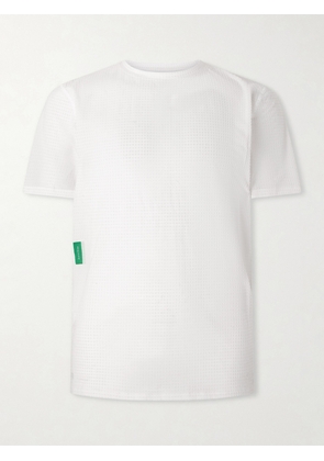 DISTRICT VISION - Performance Lab Textured Stretch-Jersey T-Shirt - Men - White - S