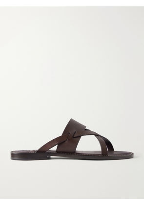 Brunello Cucinelli - Leather Sandals - Men - Brown - EU 41