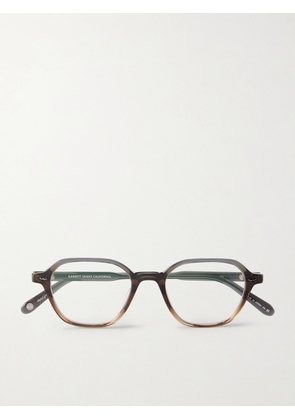 Garrett Leight California Optical - Galloway Rectangular-Frame Acetate Optical Glasses - Men - Gray