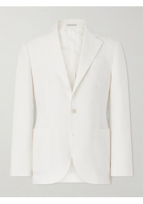 Brunello Cucinelli - Linen Blazer - Men - White - IT 46