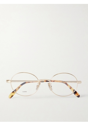 LOEWE - Round-Frame Gold-Tone Optical Glasses - Men - Gold