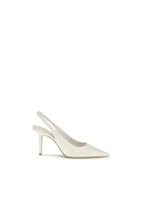 Jimmy Choo White Silk High Heel Pumps - EU40/US10