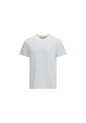Valentino White Cotton T-Shirt - L