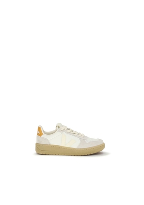 Veja White Calf Leather Bos Taurus Low Top Sneakers - EU36/US6