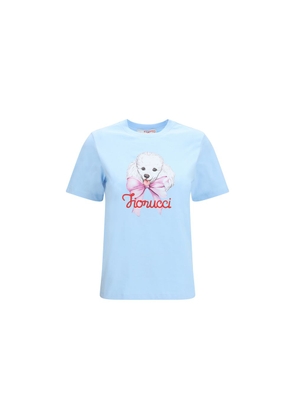 Fiorucci Blue Cotton T-Shirt - M