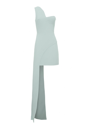 Antonio Grimaldi  Agatha Asymmetric Cady Mini Dress - Moda Operandi
