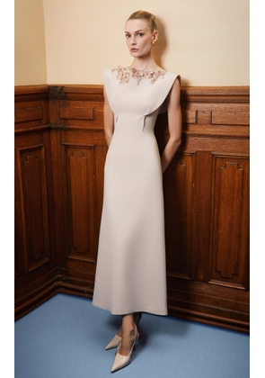 Georges Hobeika Embroidered Sculpted Evening Gown - Moda Operandi