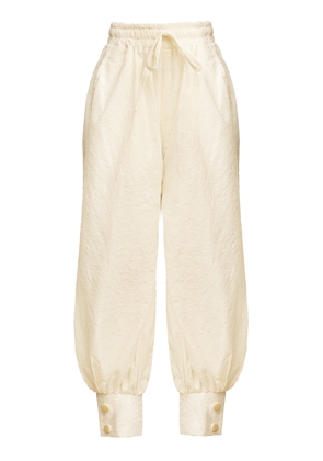 Orange Culture Ember Mid-Rise Pique Harem Pants - Moda Operandi