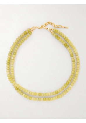 Jennifer Behr - Veronica Gold-tone Quartz Necklace - Yellow - One size