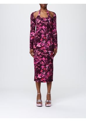 Dress VERSACE JEANS COUTURE Woman color Violet