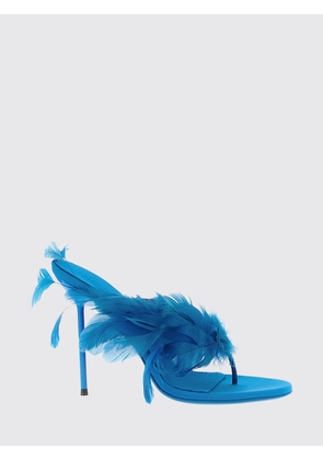 Heeled Sandal PARIS TEXAS Woman color Blue