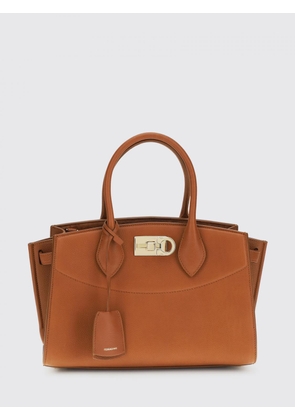 Handbag FERRAGAMO Woman color Brown